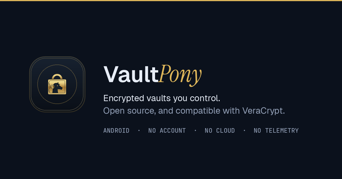 VaultPony social image